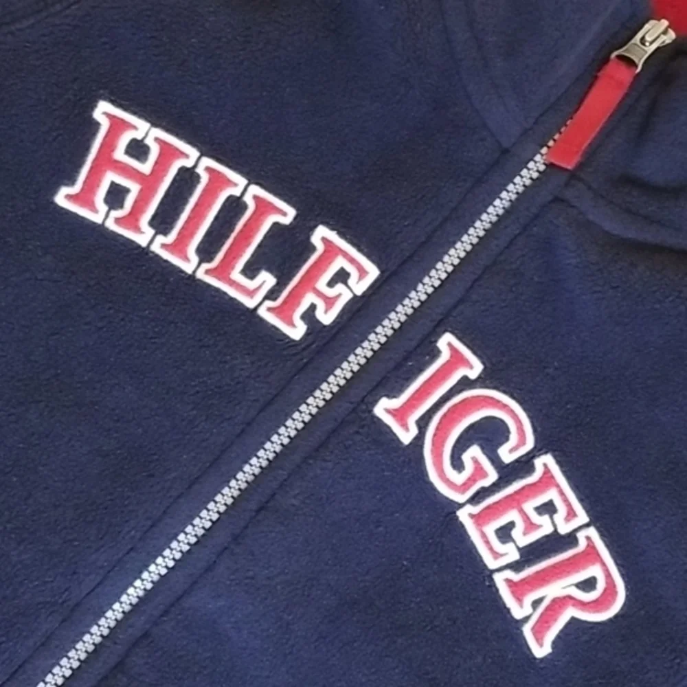 Tommy Hilfiger fleece zip up jacket s 6/7‎